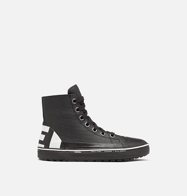 Sorel Caribou Mens Shoes Black - Sneaker NZ568943